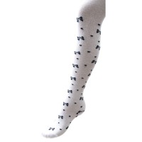 Колготки дитячі UCS Socks з бантиками (M0C0301-2034-5G-white)