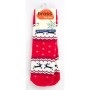 Шкарпетки дитячі Bross махрові новорічні (9901-4-6-red)