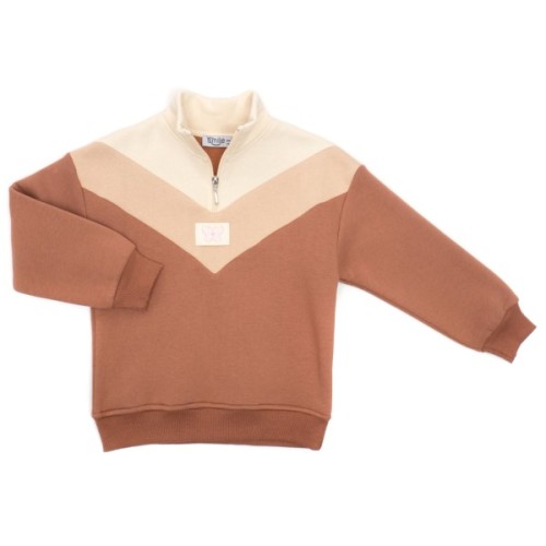 Спортивний костюм дитячий Smile флісовий (4233-122G-brown)