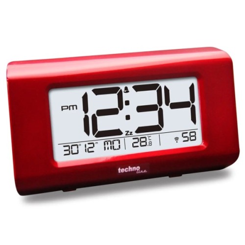 Настільний годинник Technoline WT197 Red (DAS302981)