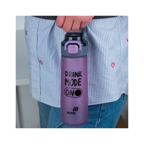 Пляшка для води Kite 760 мл, фіолетова (K25-1214-2)