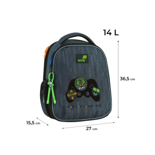 Портфель Kite Education каркасний 555 Good Game (K26-555S-5)