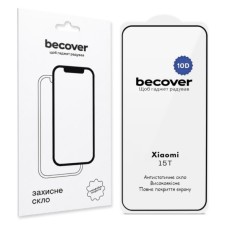 Скло захисне BeCover 10D Xiaomi 15T Black (715708)