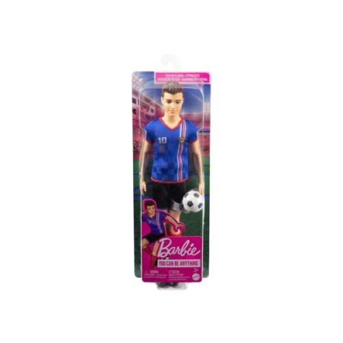 Лялька Barbie Кен Футболіст серії Я можу бути (HCN15)