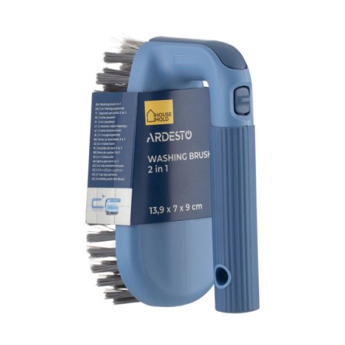Щітка для прибирання Ardesto 2 в 1 13.9 х 7 х 9 см (ARHE1302B)