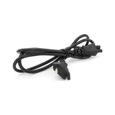 Кабель живлення C5 1.2m 0.5mm black Voltronic (PC-184/2 CEE7/16-C5-1.2M/42609)
