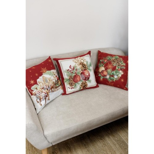 Наволочка Прованс гобеленова PRESENT 45х45см Сані Санти (4823093450554)