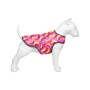 Курточка для тварин WAUDOG Clothes Банани на рожевому S (503-4055)