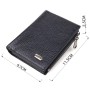 Гаманець Canpellini З натуральної шкіри Чорний (21671)