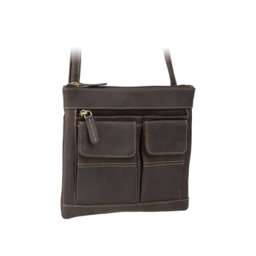 Сумка Visconti 18608 Slim Bag Oil Brown (18608 OIL BRN)