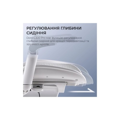 Офісне крісло Sihoo DORO C300 Pro Mesh White (DORO-C300-PRO-M102)