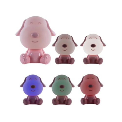 Нічник Kite Світильник LED з акумулятором Doggy, рожевий (K24-491-3-2)