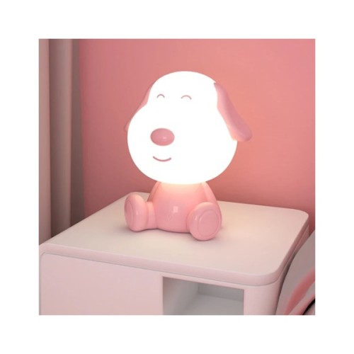 Нічник Kite Світильник LED з акумулятором Doggy, рожевий (K24-491-3-2)