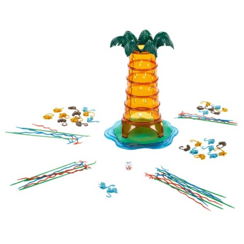 Настільна гра Mattel Games Мавпочки-акробатки на дереві (HTW65)