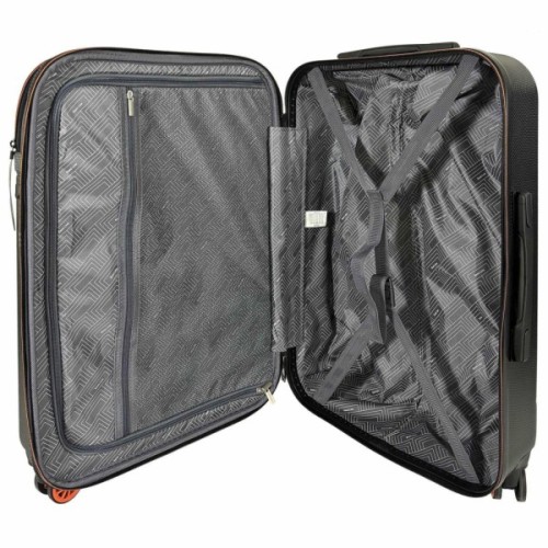 Валіза Semi Line 28" (L) Black/Orange Line (T5734-3) (DAS303802)