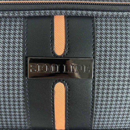 Валіза Semi Line 28" (L) Black/Orange Line (T5734-3) (DAS303802)