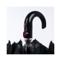 Парасоля Knirps T.260 Crook Handle Gatsby Black автомат складана (Kn95-3260-4109)