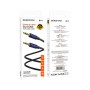 Кабель мультимедійний 3.5mm M to 3.5mm M 1.0m silicone black BOROFONE (6941991114373)