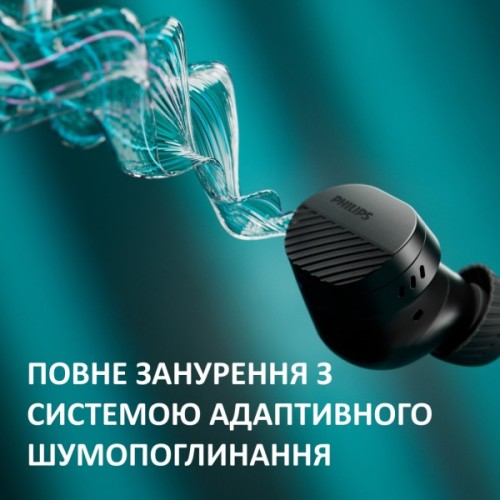 Навушники Philips TAT5000BK/00 Wireless Black (TAT5000BK/00)