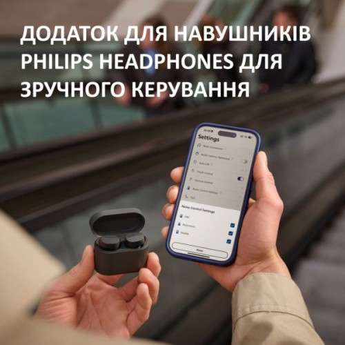 Навушники Philips TAT5000BK/00 Wireless Black (TAT5000BK/00)