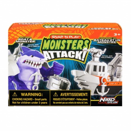 Ігровий набір Road Rippers Snap'n Play Boat and monster (20306)