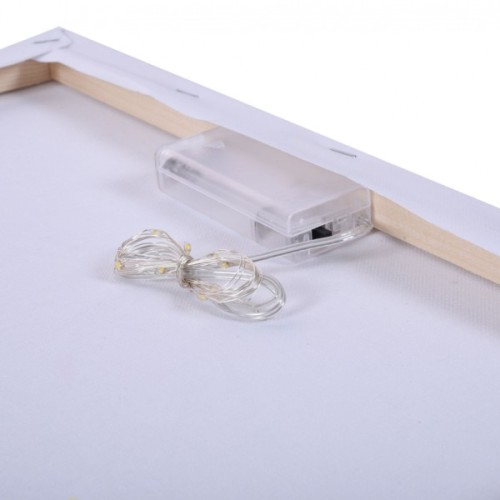 Картина по номерам Santi Захід сонця та лаванда 40х50 см LED (956653)