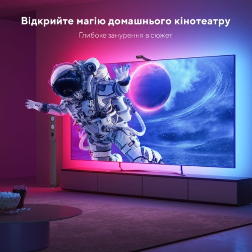Світлодіодна стрічка Govee Набір H605C Envisual TV Backlight T2 with Dual Cameras 55-65'', RGBIC, WI-FI/Bluetooth, чорний (H605C311)