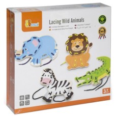 Розвиваюча іграшка Viga Toys Дикие животные (51326)