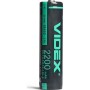 Акумулятор 18650 2200mAh Li-Ion, protect, color box/1шт Videx (18650-P/2200/1CB)