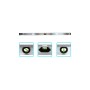 Рівень Alloid 120см, 3 капсули, 2 ручки (LD-02120)
