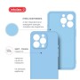 Чохол до мобільного телефона Intaleo SoftShell Apple iPhone 16 Pro Max Light Blue (1283126609312)