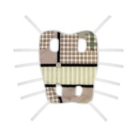 Попона для тварин Teremok Післяопераційна №0 різнокольорова (67720)