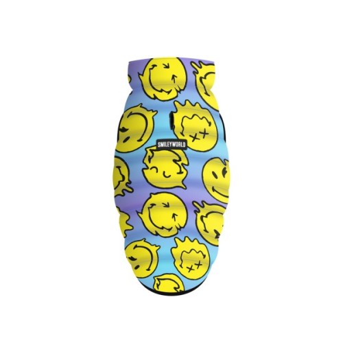 Курточка для тварин WAUDOG Clothes "Смайли на блакитному" S40 (406-0182)