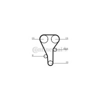 Ремінь ГРМ CONTITECH CT972
