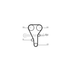 Ремінь ГРМ CONTITECH CT972