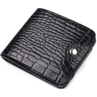 Портмоне Canpellini З натуральної шкіри Чорне (21572)