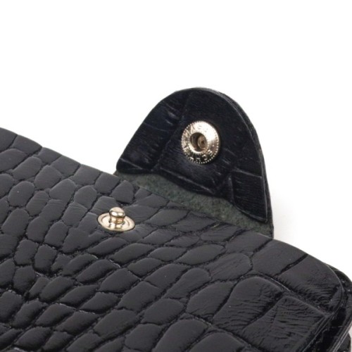 Портмоне Canpellini З натуральної шкіри Чорне (21572)