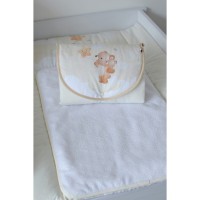 Пеленальний матрацик Верес дорожній Bear 57х60 см (427.10)