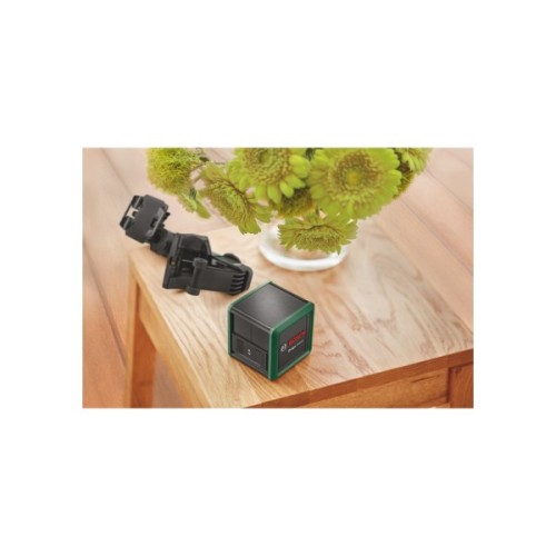 Лазерний нівелір Bosch Quigo Green, точність ± 0.8 мм/м, 12 м, зелений, 0.27 кг (0.603.663.C02)