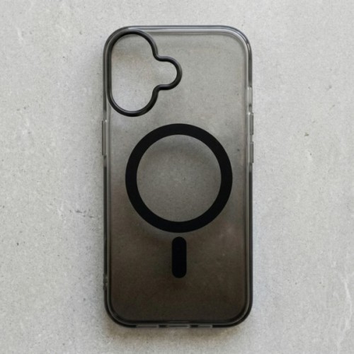 Чохол до мобільного телефона BeCover FIBRA Shock-Proof MagSafe Apple iPhone 17 Black (715439)