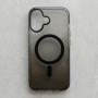 Чохол до мобільного телефона BeCover FIBRA Shock-Proof MagSafe Apple iPhone 17 Black (715439)