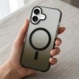 Чохол до мобільного телефона BeCover FIBRA Shock-Proof MagSafe Apple iPhone 17 Black (715439)