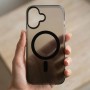 Чохол до мобільного телефона BeCover FIBRA Shock-Proof MagSafe Apple iPhone 17 Black (715439)