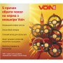 Чохол на руль VITOL L чорн (VLOD-L2628 BK/RD L)