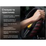 Чохол на руль VITOL L чорн (VLOD-L2628 BK/RD L)