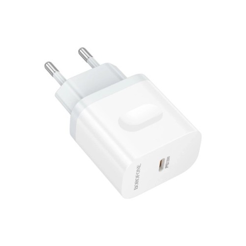 Зарядний пристрій BOROFONE BA99A USB-C PD20W white (6941991121357)