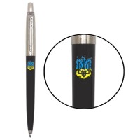 Ручка кулькова Parker JOTTER 17 Originals UKRAINE Black CT BP вогняний Тризуб (15632_T0316u)