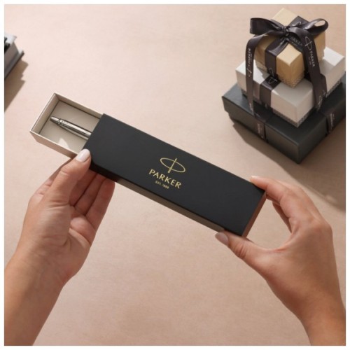 Ручка кулькова Parker JOTTER 17 Originals UKRAINE Black CT BP вогняний Тризуб (15632_T0316u)