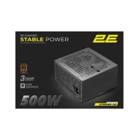Блок живлення 2E 500W Stable Power ATX3.1 (2E-ST500BR-120)