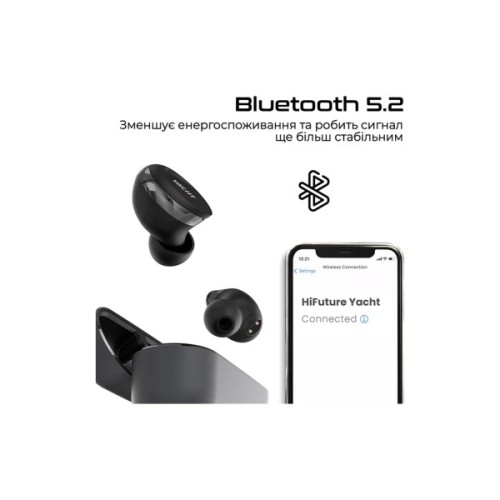 Навушники HiFuture Yacht Black (yacht.black)